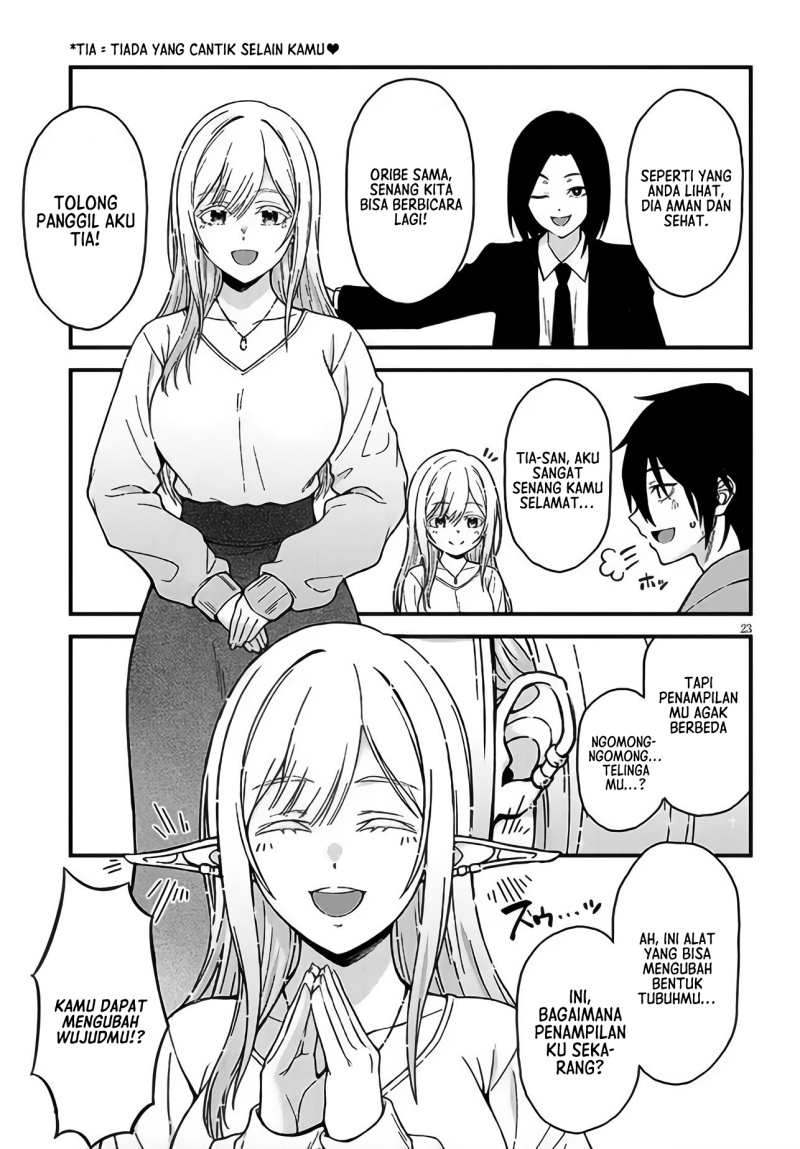 Isekai Kara Kita Elf to Tomo ni Sugosu Nichijou Chapter 01 Bahasa Indonesia