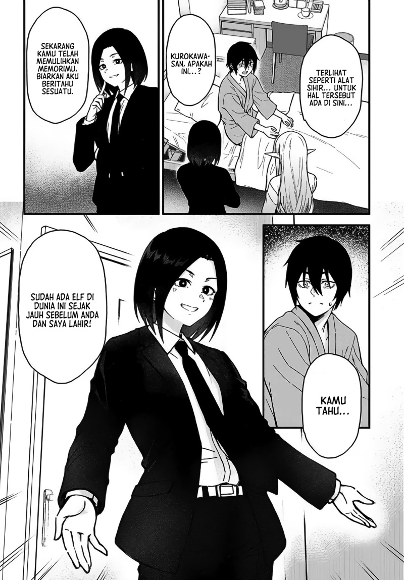 Isekai Kara Kita Elf to Tomo ni Sugosu Nichijou Chapter 01 Bahasa Indonesia