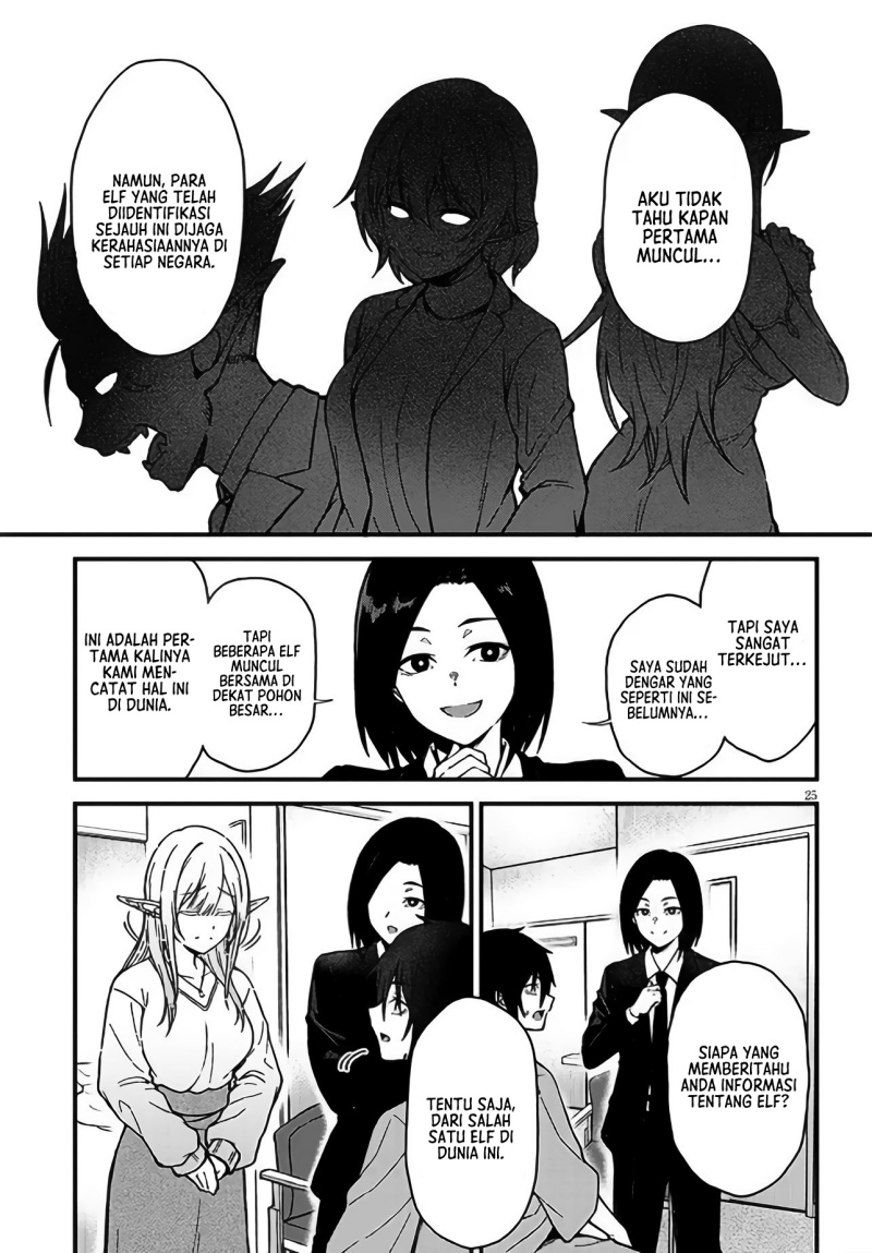 Isekai Kara Kita Elf to Tomo ni Sugosu Nichijou Chapter 01 Bahasa Indonesia