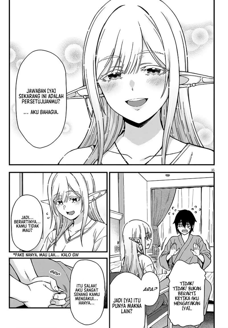 Isekai Kara Kita Elf to Tomo ni Sugosu Nichijou Chapter 01 Bahasa Indonesia