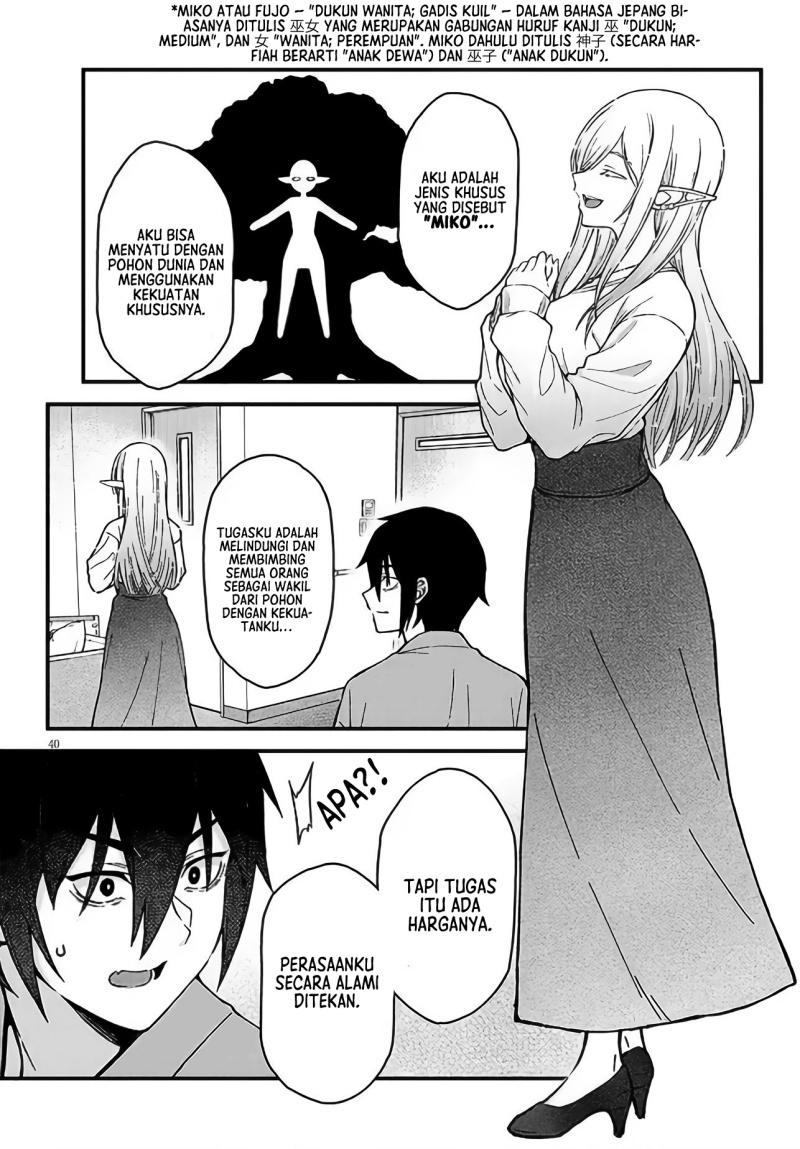 Isekai Kara Kita Elf to Tomo ni Sugosu Nichijou Chapter 01 Bahasa Indonesia
