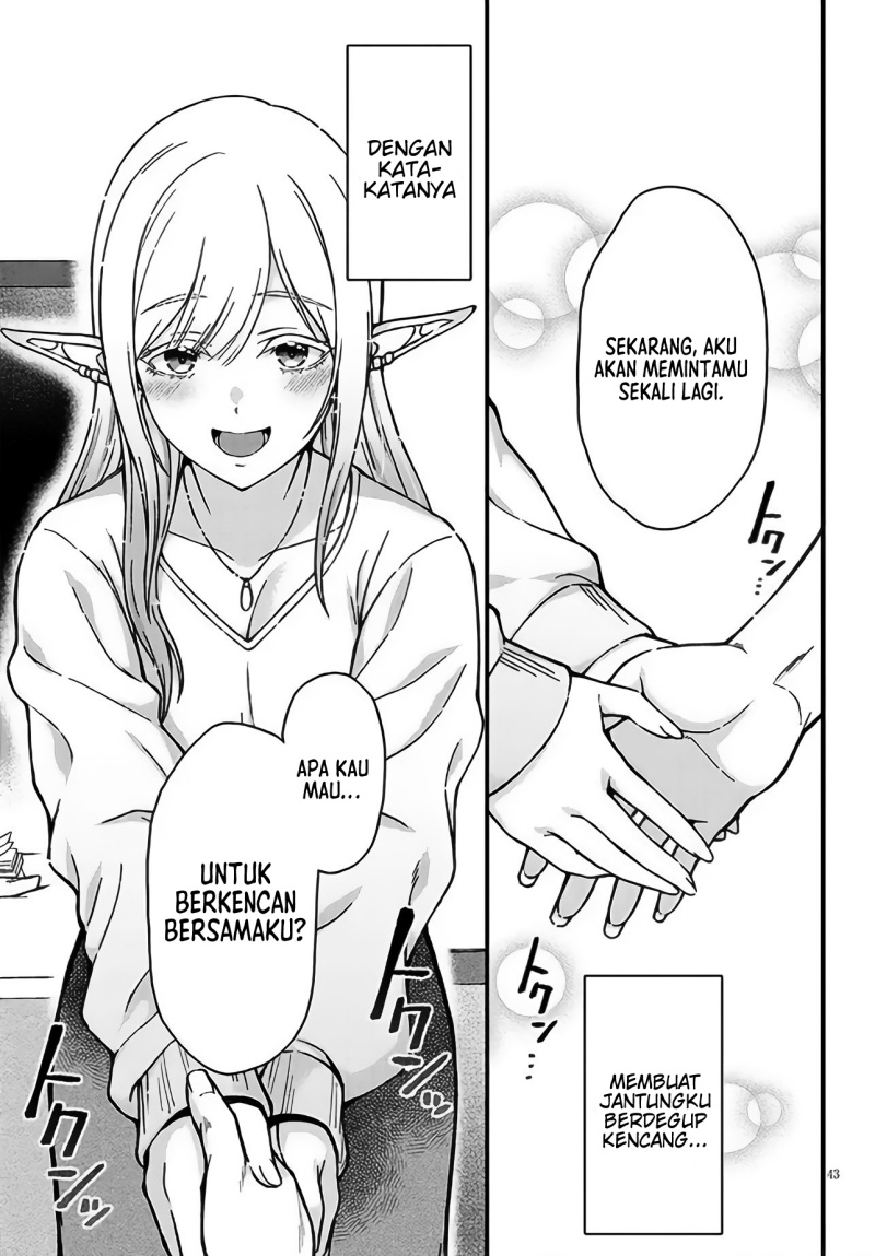 Isekai Kara Kita Elf to Tomo ni Sugosu Nichijou Chapter 01 Bahasa Indonesia