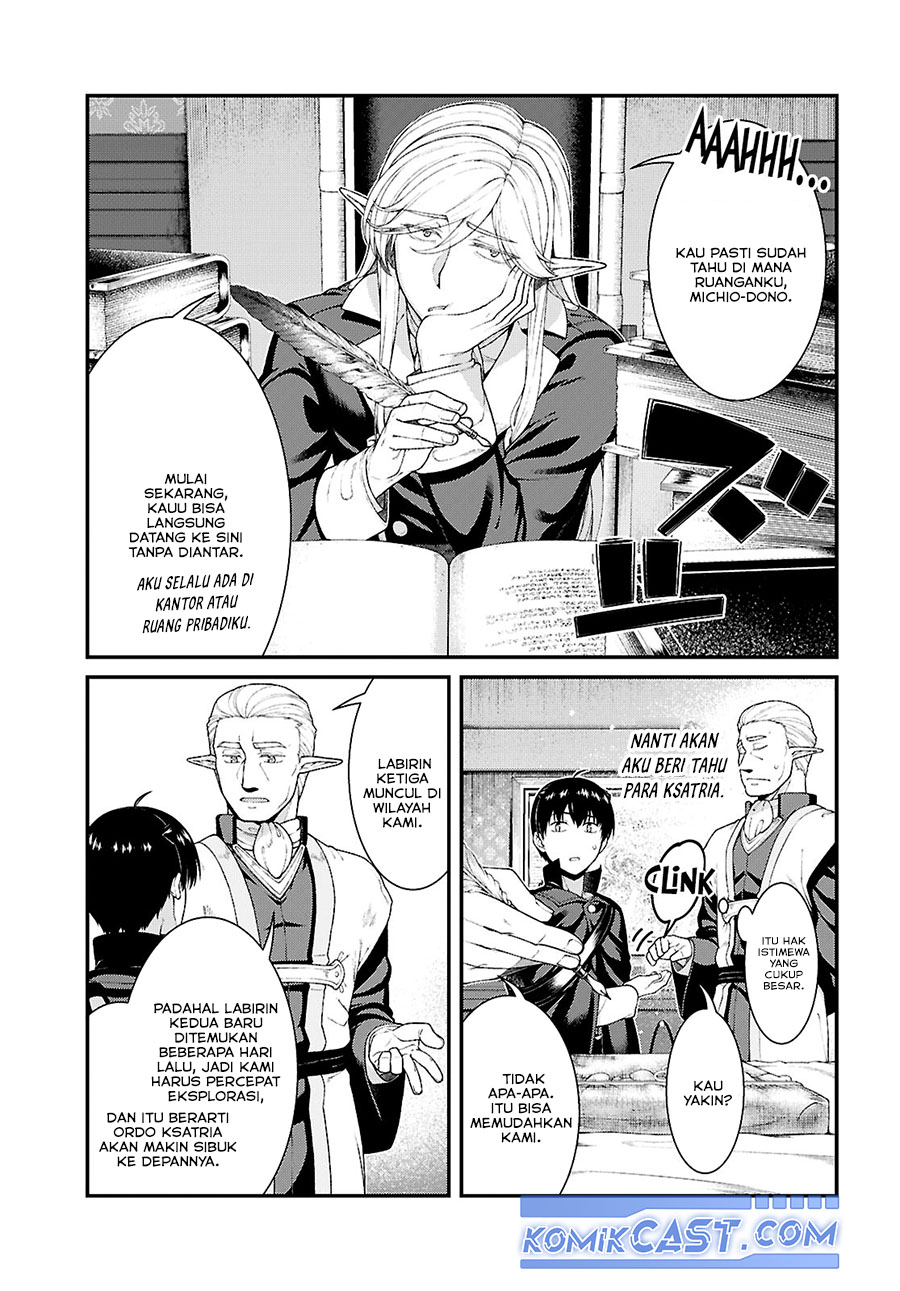 Isekai Meikyuu de Harem wo Chapter 87 Bahasa Indonesia