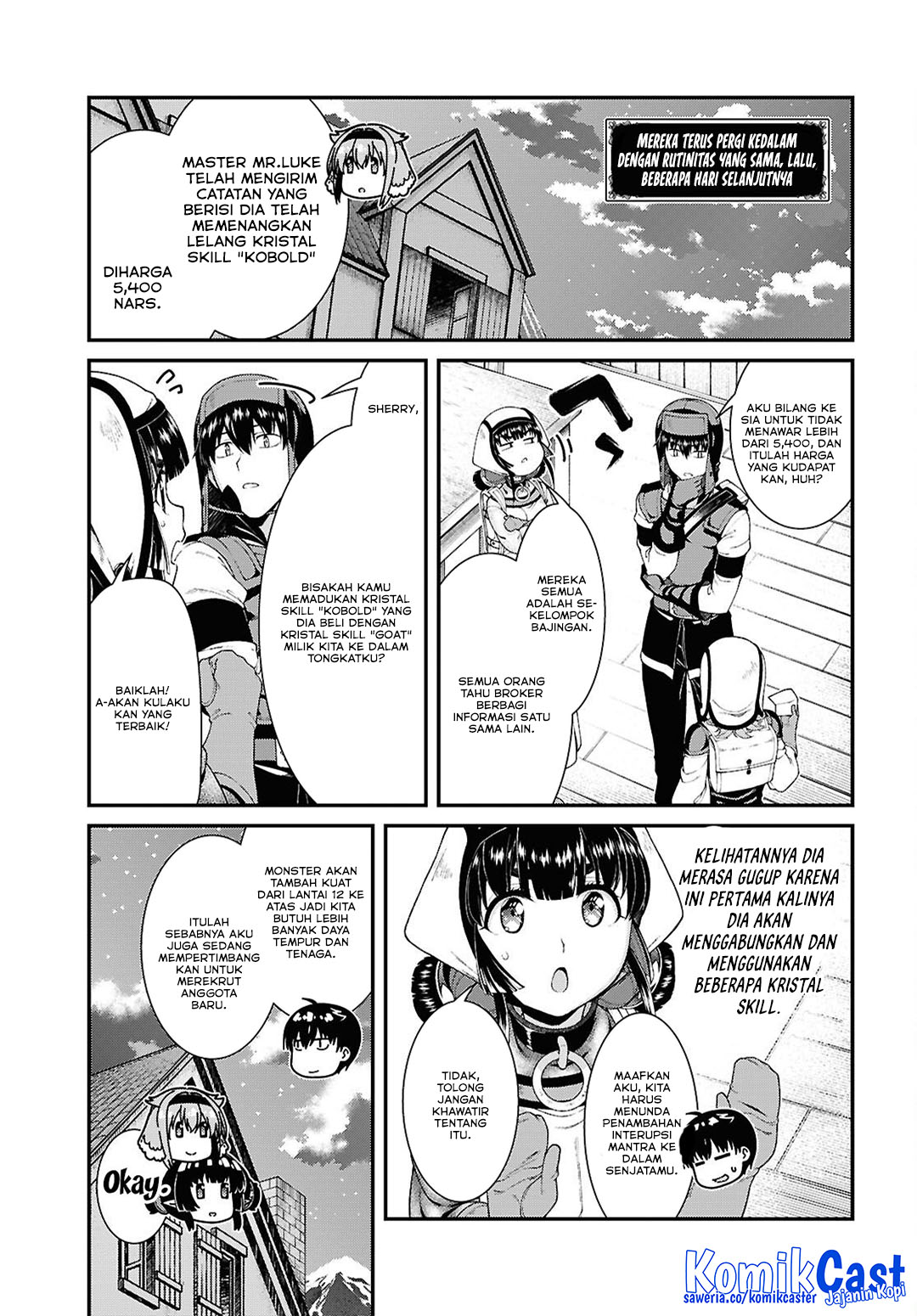 Isekai Meikyuu de Harem wo chapter 94