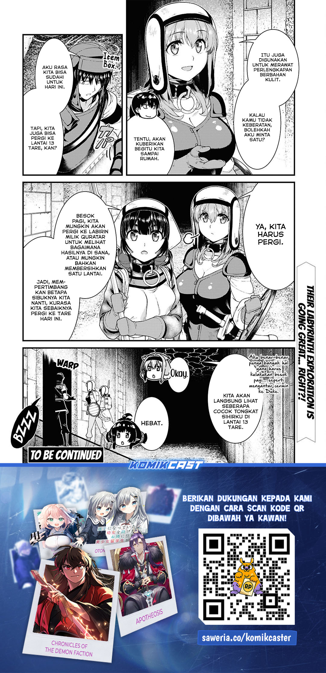 Isekai Meikyuu de Harem wo chapter 94