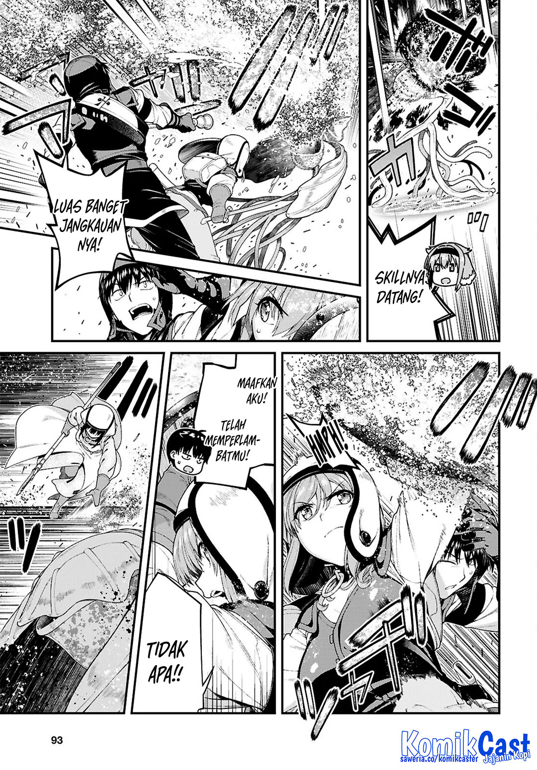 Isekai Meikyuu de Harem wo chapter 97