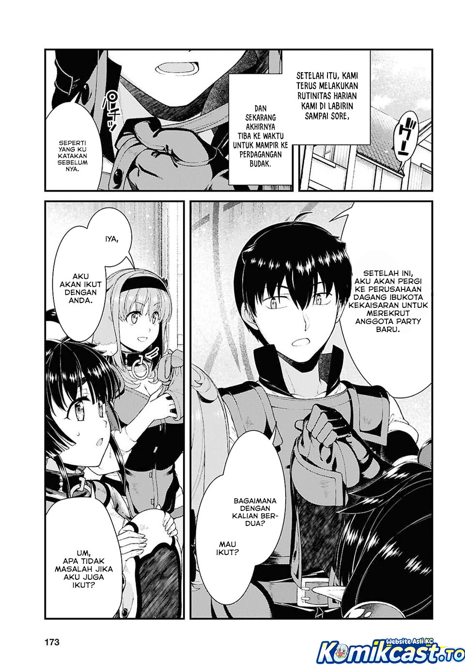 Isekai Meikyuu de Harem wo Chapter 101 Bahasa Indonesia