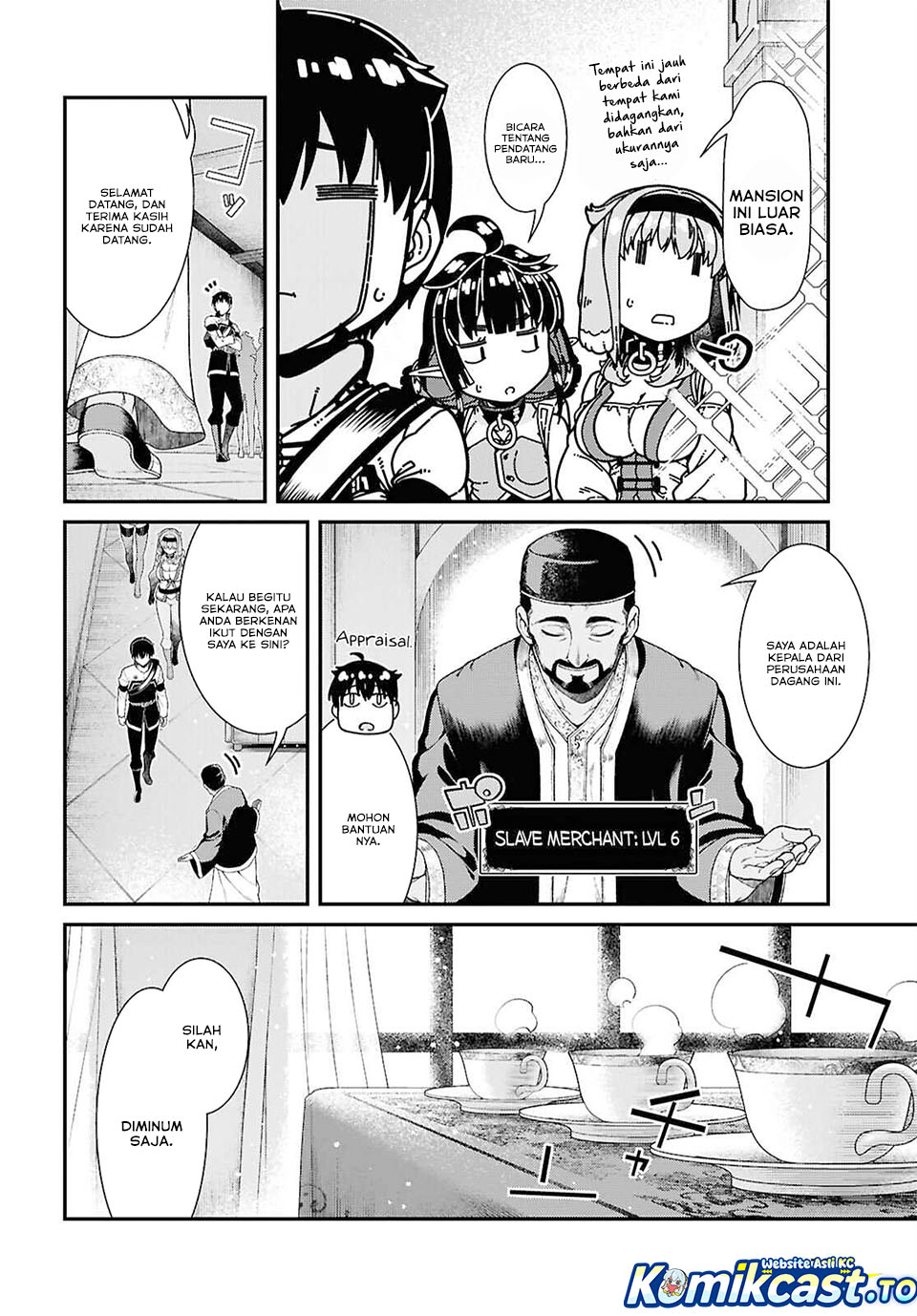 Isekai Meikyuu de Harem wo Chapter 101 Bahasa Indonesia