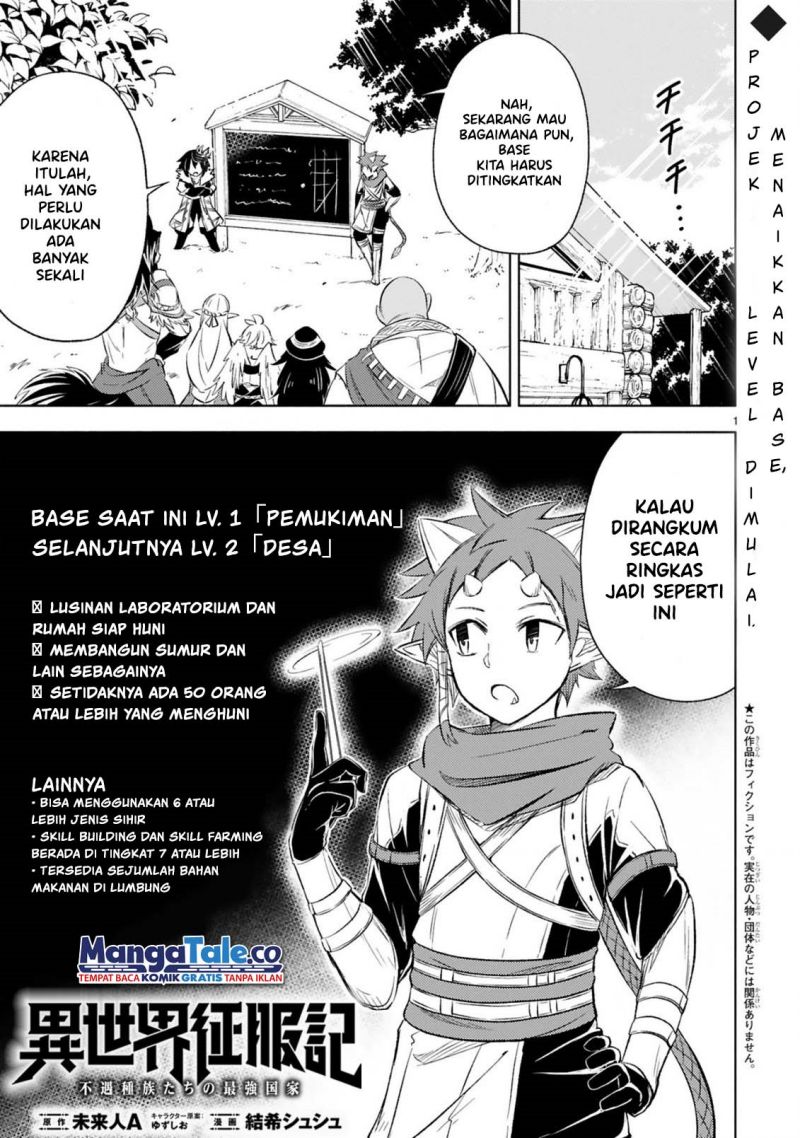 Isekai Seifukuki – Fuguu Shuzoku-tachi no Saikyou Kokka chapter 4