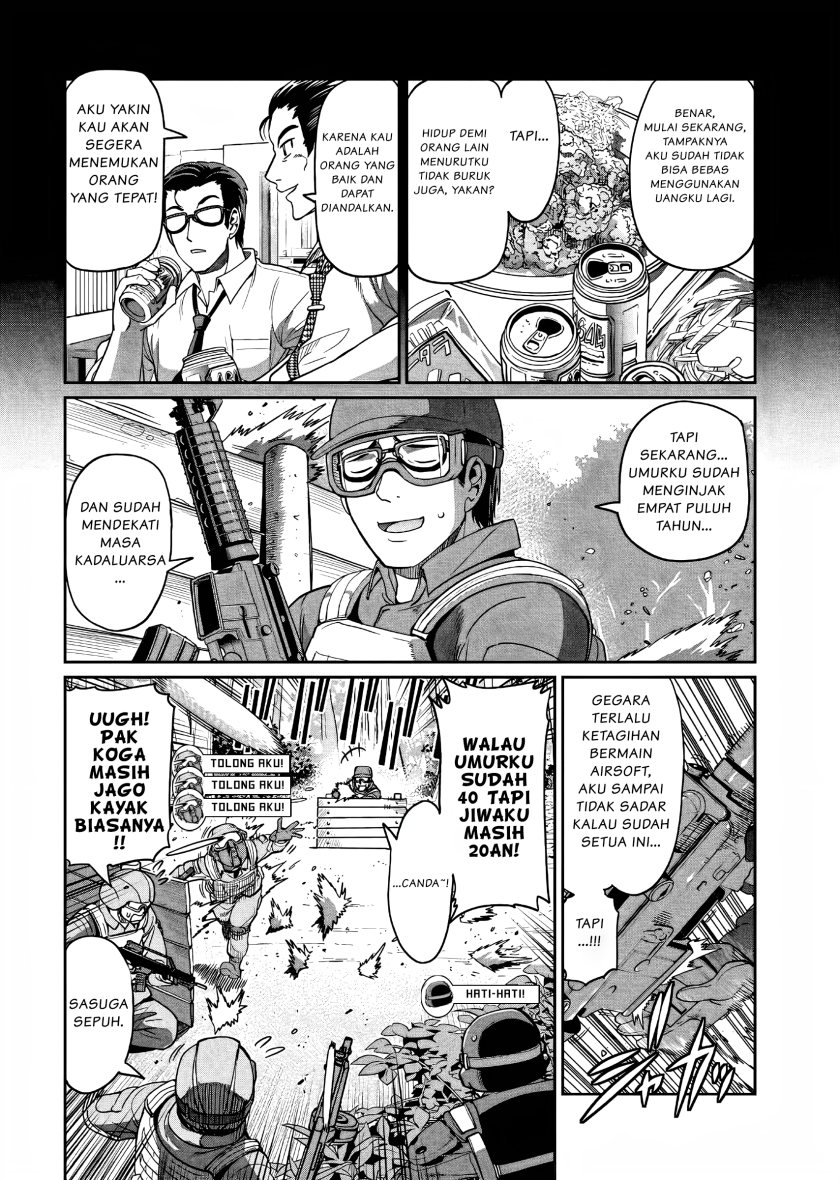 Isekai Shoukan Oji-san no Juumusou Life – Sabage Suki Salaryman wa Kaisha Owari ni Isekai e Chokki suru chapter 2