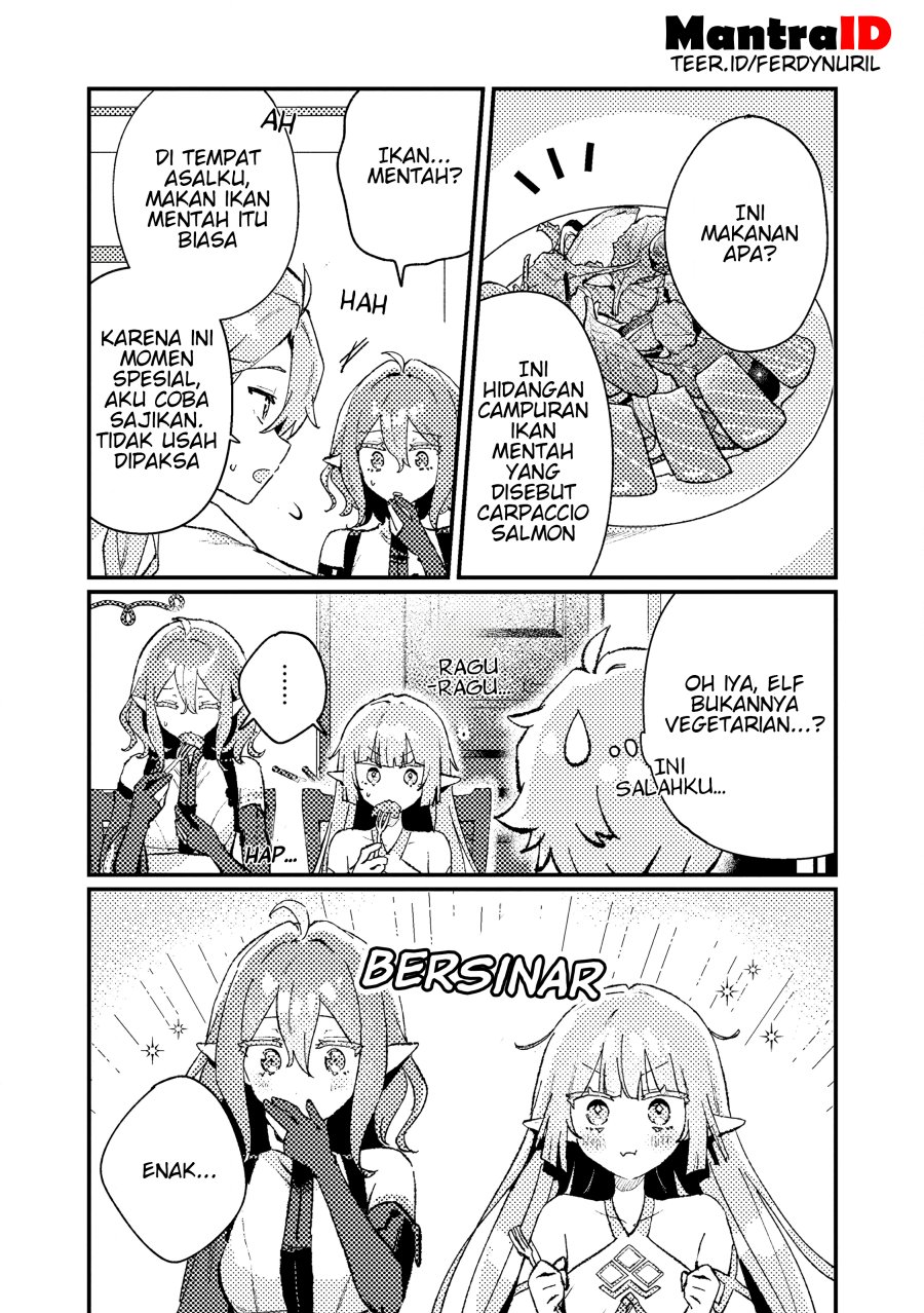 Isekai Shounin Skill  wo Kushi Shite, Yuuyuu Jiteki na Okanemochi Slow Life wo Okurimasu Chapter 15.3 Bahasa Indonesia
