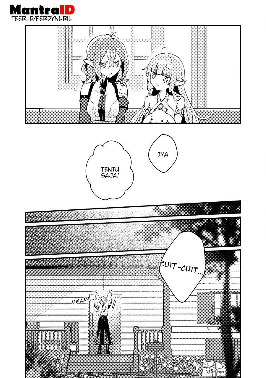 Isekai Shounin Skill  wo Kushi Shite, Yuuyuu Jiteki na Okanemochi Slow Life wo Okurimasu Chapter 15.3 Bahasa Indonesia