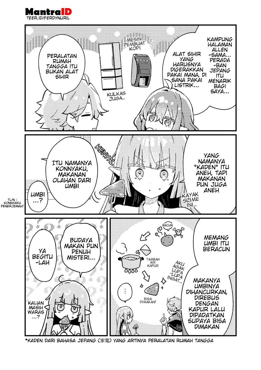 Isekai Shounin Skill  wo Kushi Shite, Yuuyuu Jiteki na Okanemochi Slow Life wo Okurimasu Chapter 17.2 Bahasa Indonesia