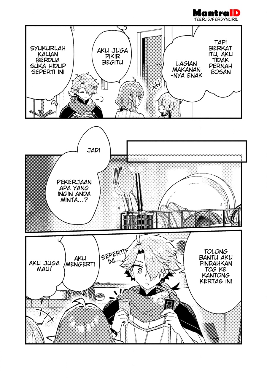 Isekai Shounin Skill  wo Kushi Shite, Yuuyuu Jiteki na Okanemochi Slow Life wo Okurimasu Chapter 17.2 Bahasa Indonesia