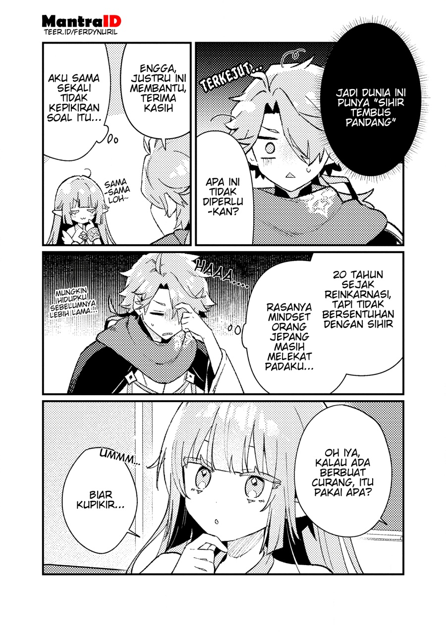 Isekai Shounin Skill  wo Kushi Shite, Yuuyuu Jiteki na Okanemochi Slow Life wo Okurimasu Chapter 17.2 Bahasa Indonesia
