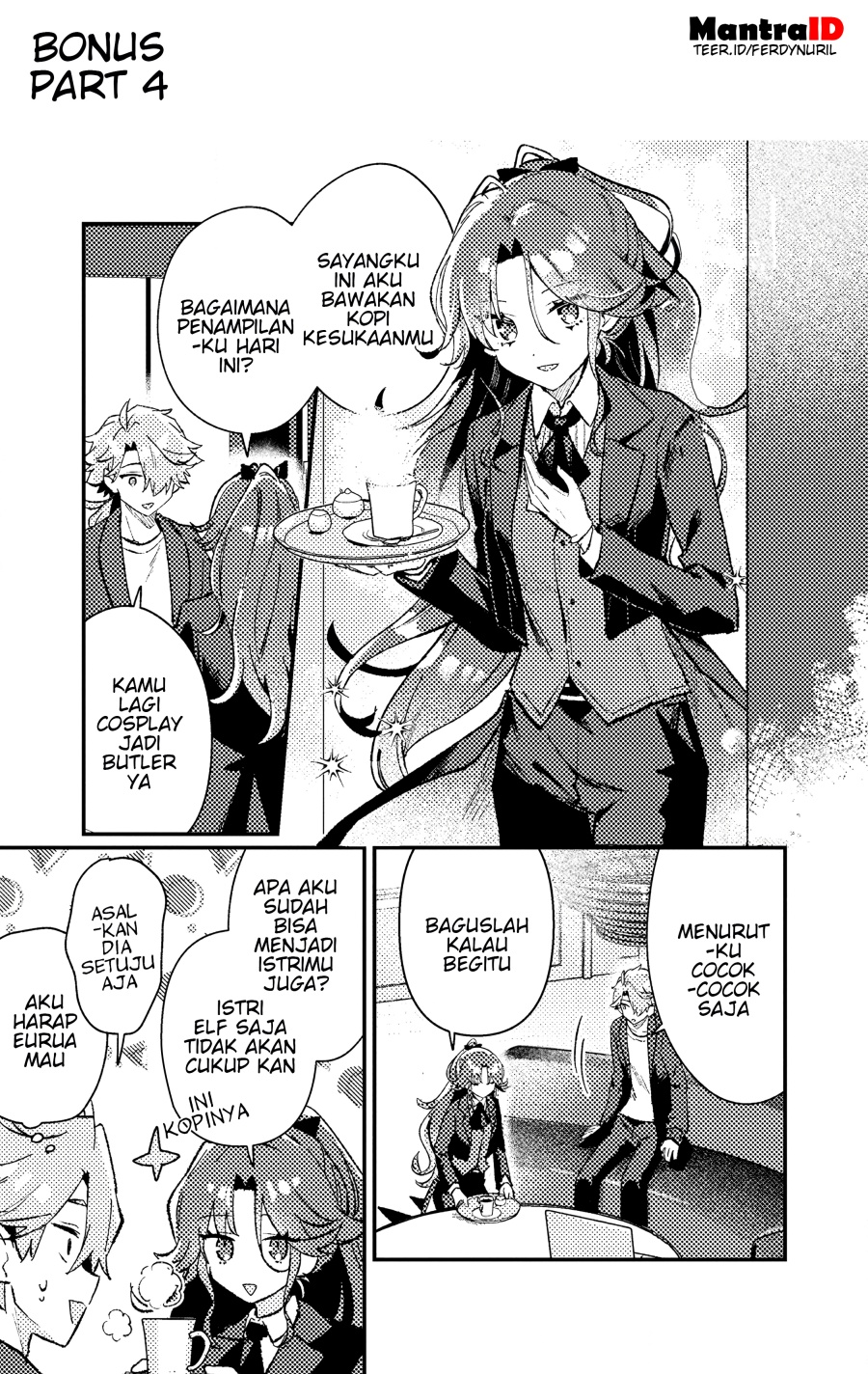 Isekai Shounin Skill  wo Kushi Shite, Yuuyuu Jiteki na Okanemochi Slow Life wo Okurimasu Chapter 18.1 Bahasa Indonesia