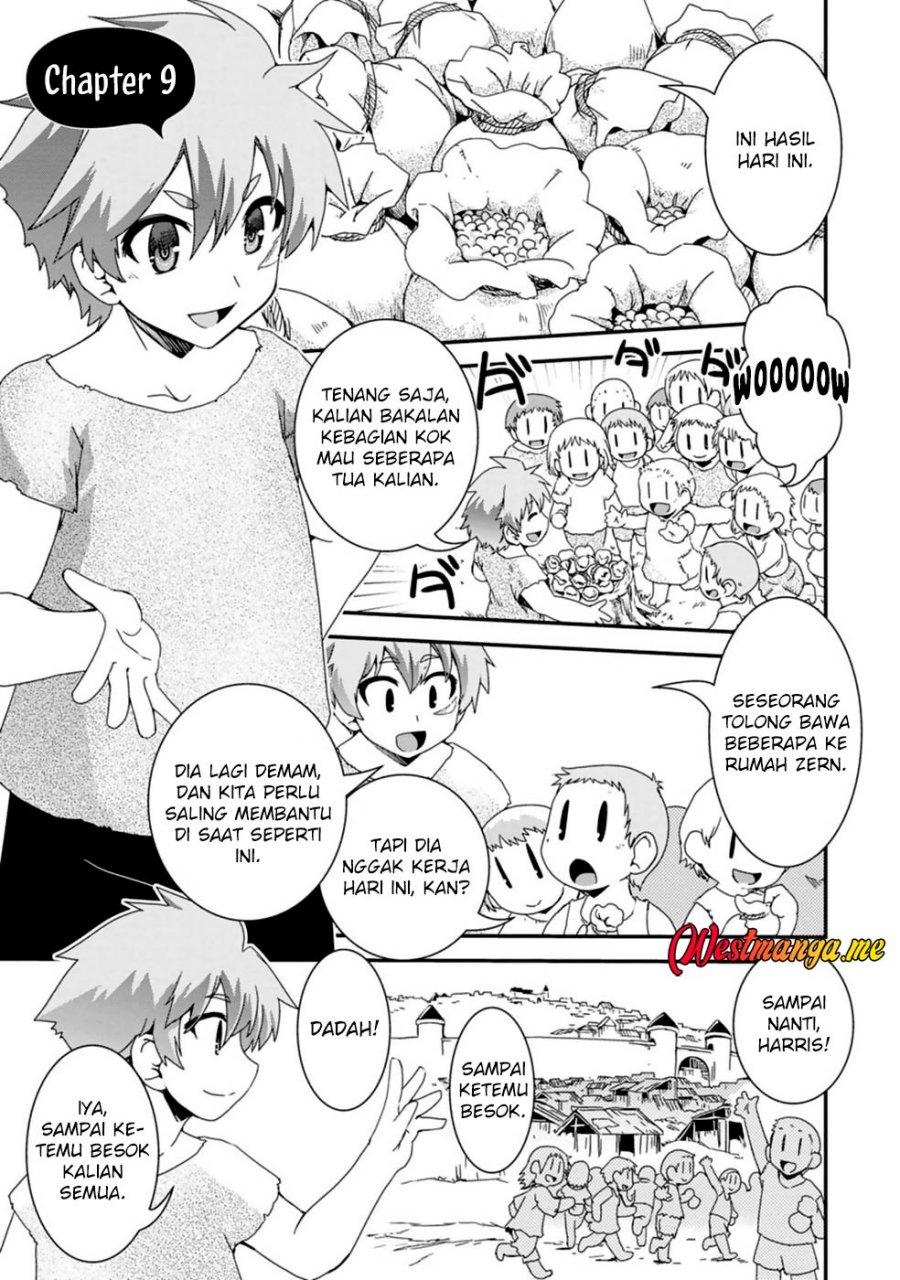 Isekai Tensei Slum Machi kara no Nariagari – Saishuya Ryou wo shite Gohan Tabete Slow Life surun da Chapter 09 Bahasa Indonesia