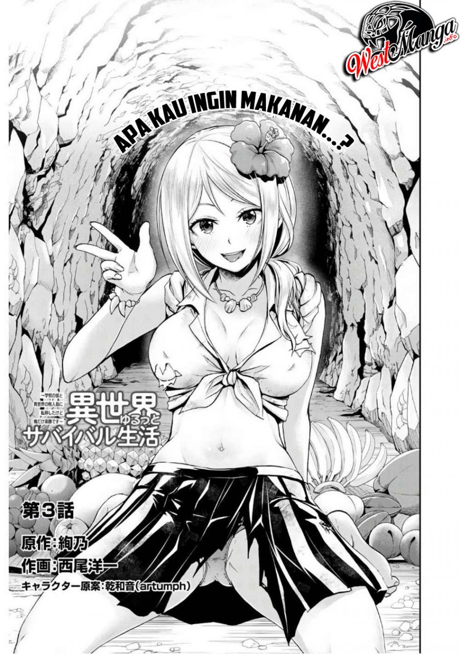 Isekai Yurutto Survival Seikatsu Chapter 03.1 Bahasa Indonesia