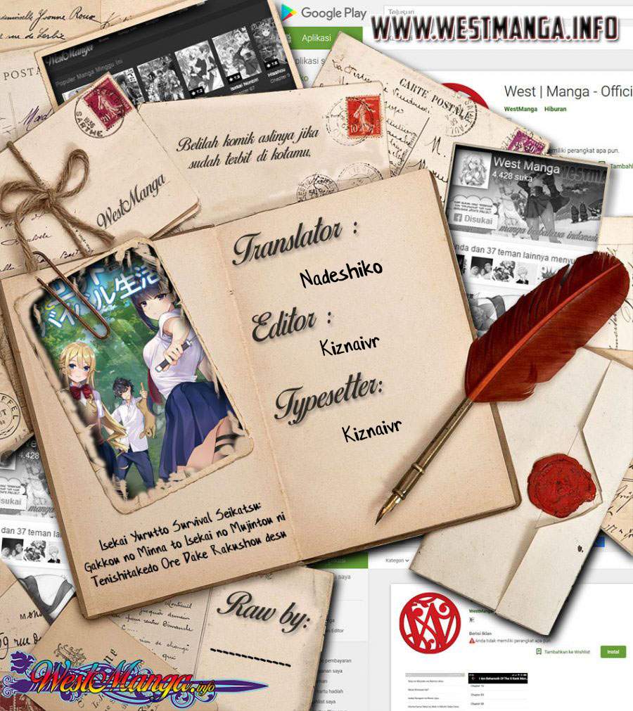 Isekai Yurutto Survival Seikatsu Chapter 08 Bahasa Indonesia