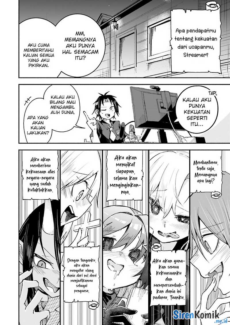 Isekai de Haishin Katsudou wo Shitara Tairyou no Yandere Shinja wo Umidashite Shimatta Ken chapter 11