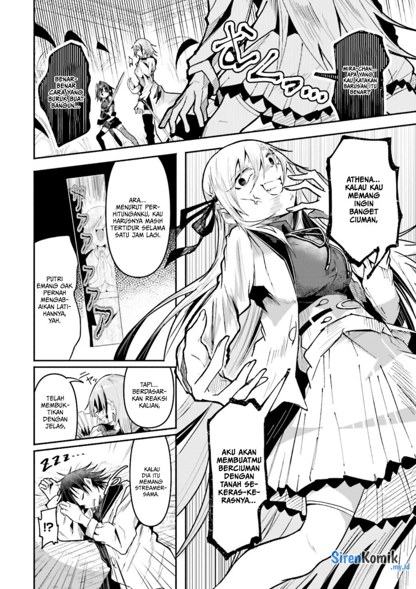 Isekai de Haishin Katsudou wo Shitara Tairyou no Yandere Shinja wo Umidashite Shimatta Ken Chapter 34 Bahasa Indonesia