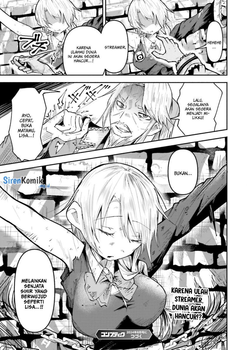 Isekai de Haishin Katsudou wo Shitara Tairyou no Yandere Shinja wo Umidashite Shimatta Ken Chapter 34 Bahasa Indonesia