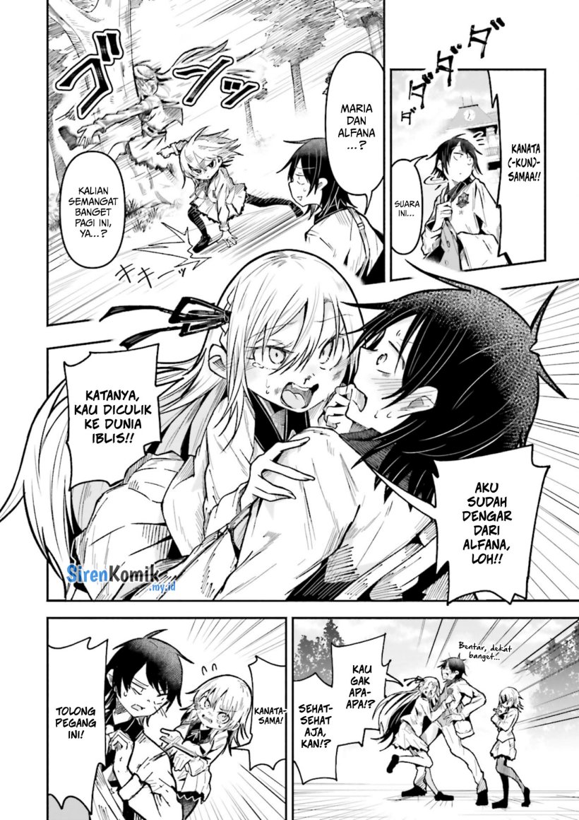 Isekai de Haishin Katsudou wo Shitara Tairyou no Yandere Shinja wo Umidashite Shimatta Ken Chapter 45 Bahasa Indonesia