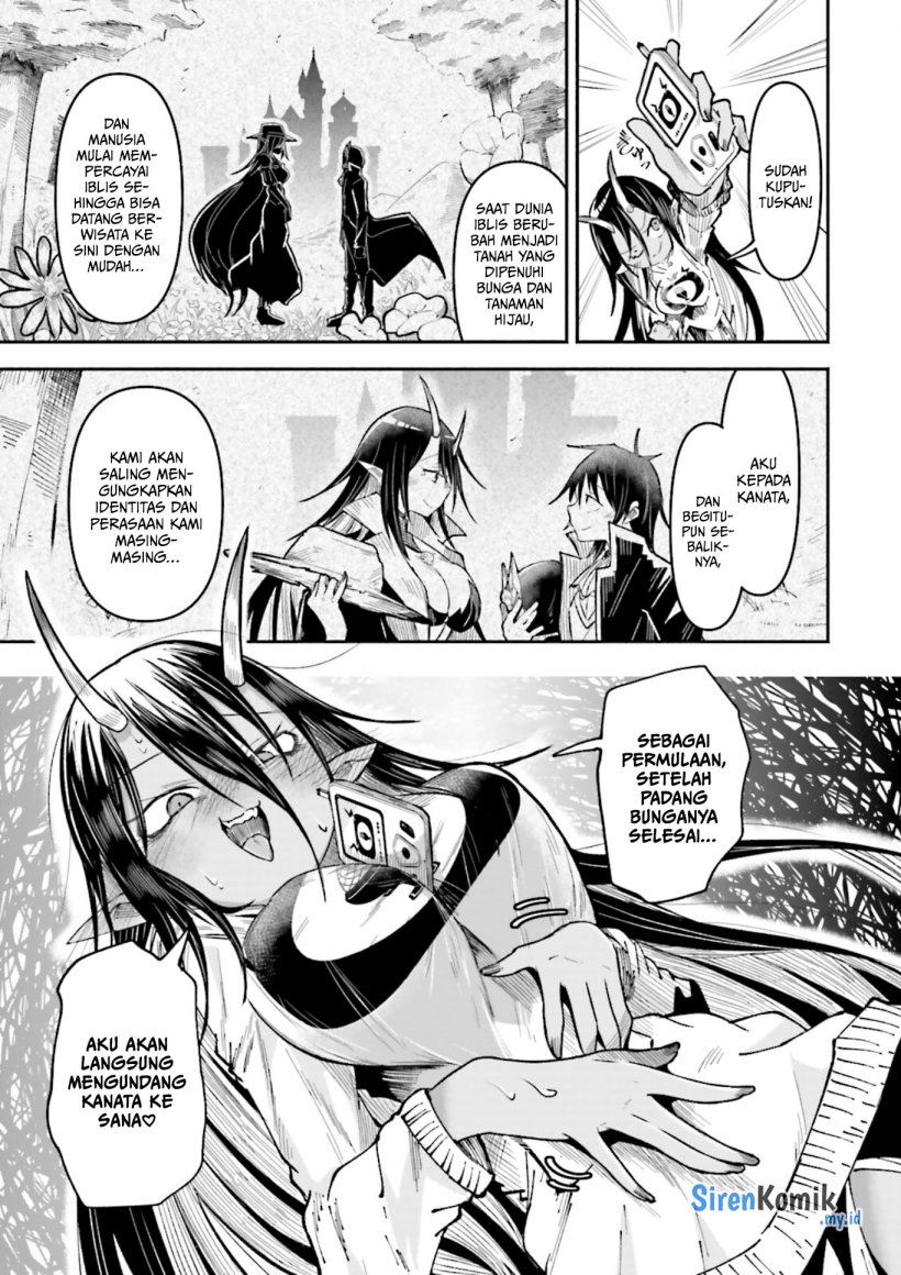Isekai de Haishin Katsudou wo Shitara Tairyou no Yandere Shinja wo Umidashite Shimatta Ken Chapter 45 Bahasa Indonesia