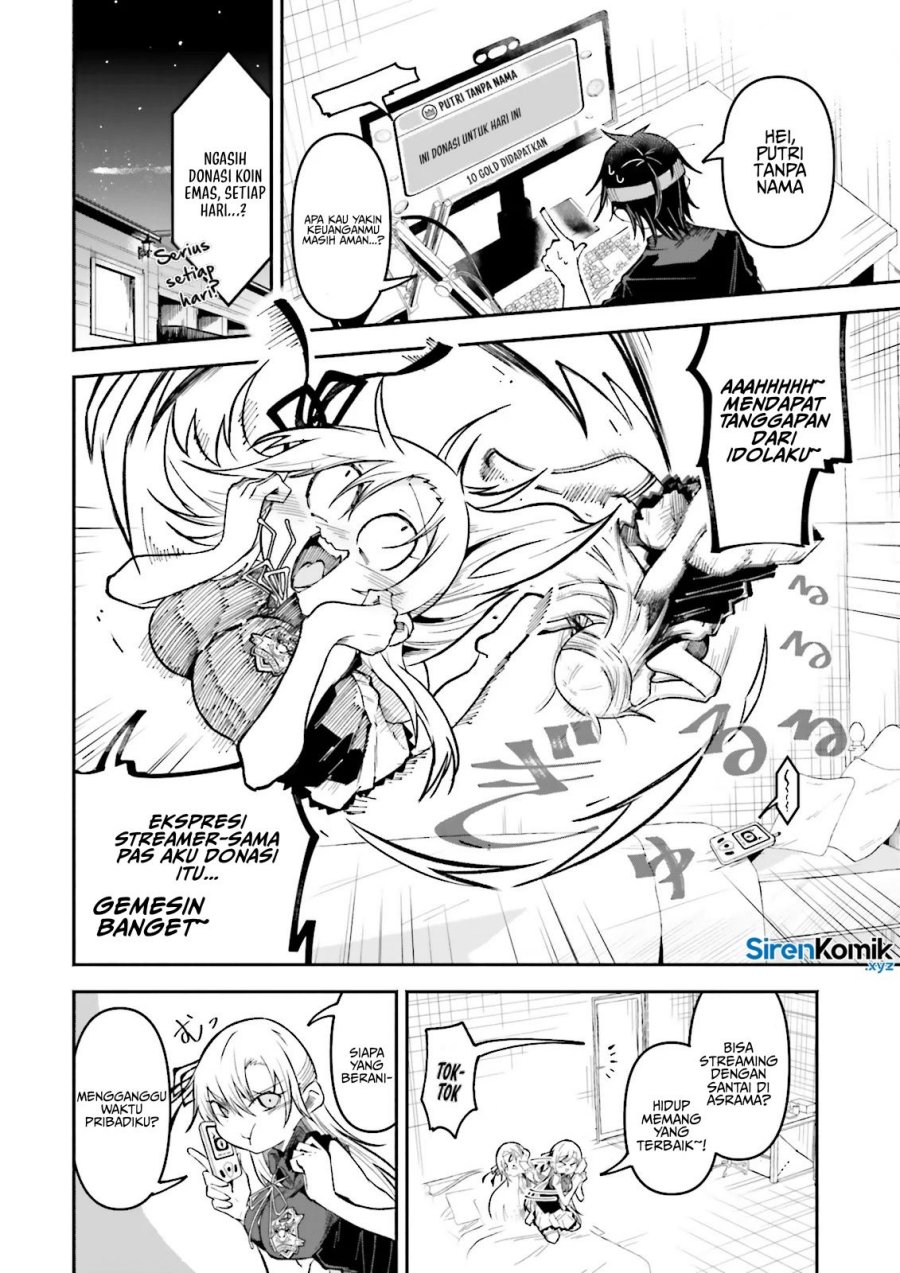Isekai de Haishin Katsudou wo Shitara Tairyou no Yandere Shinja wo Umidashite Shimatta Ken Chapter 51 Bahasa Indonesia
