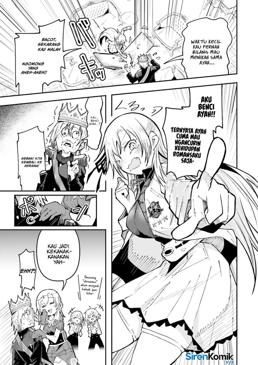 Isekai de Haishin Katsudou wo Shitara Tairyou no Yandere Shinja wo Umidashite Shimatta Ken Chapter 51 Bahasa Indonesia