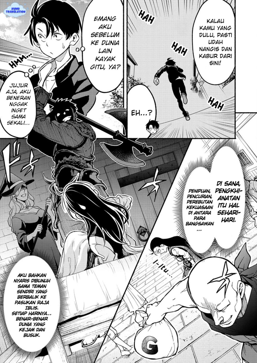 Isekai kara Kikan Shitara Chikyuu mo Kanari Fantajii Deshita. Ato, Makeheroin-domo Kocchi Minna. chapter 3