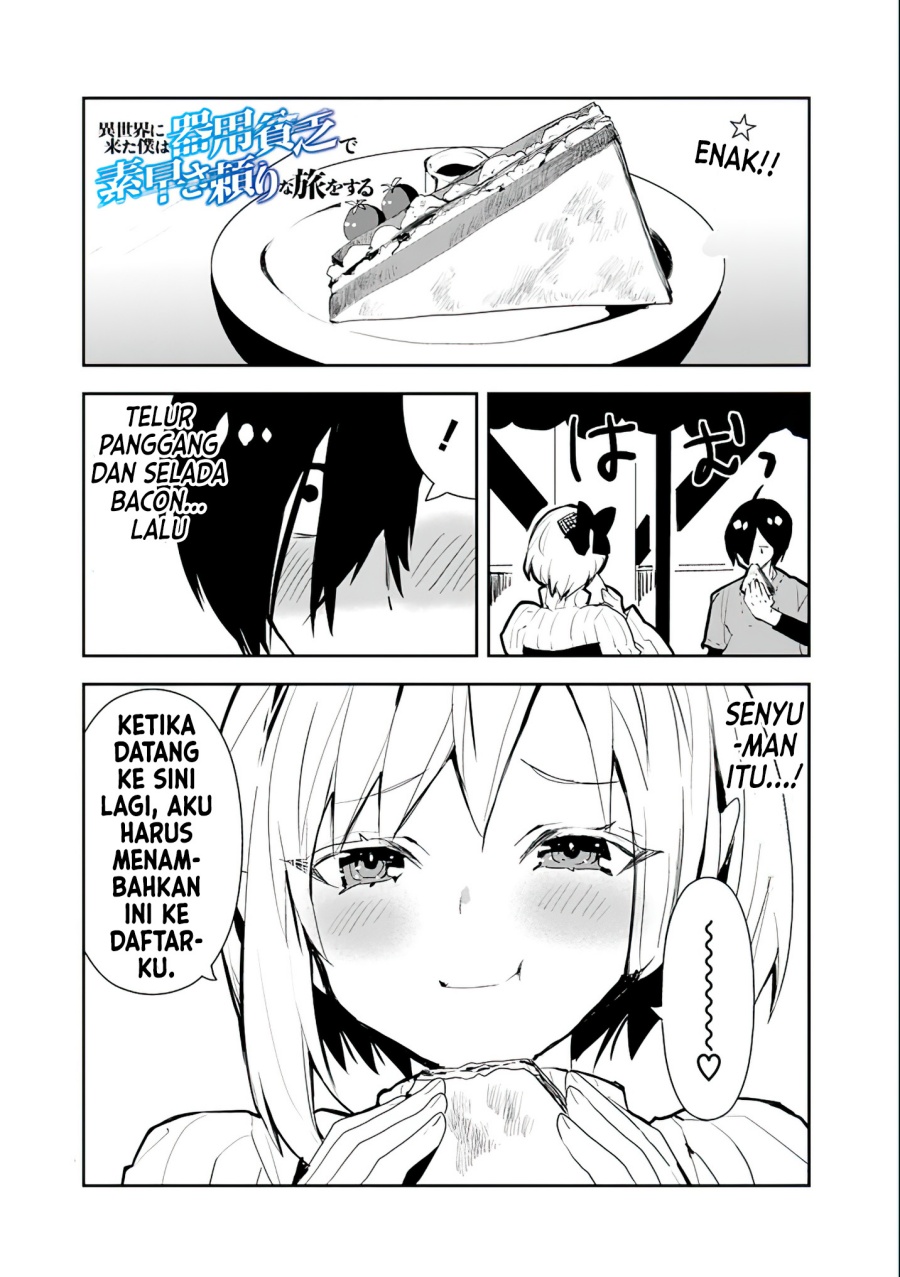 Isekai ni Kita Boku wa Kiyoubinbode Subaya-sa Tayorina Tabi o Suru chapter 32
