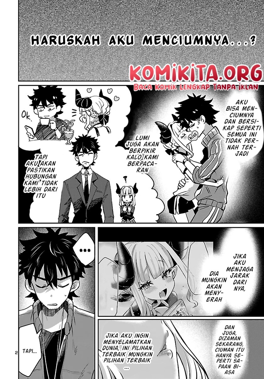 Isekai no Hime to no Koi Bakuchi ni, Jinrui no Sonbō ga Kakattemasu Chapter 05.2 Bahasa Indonesia