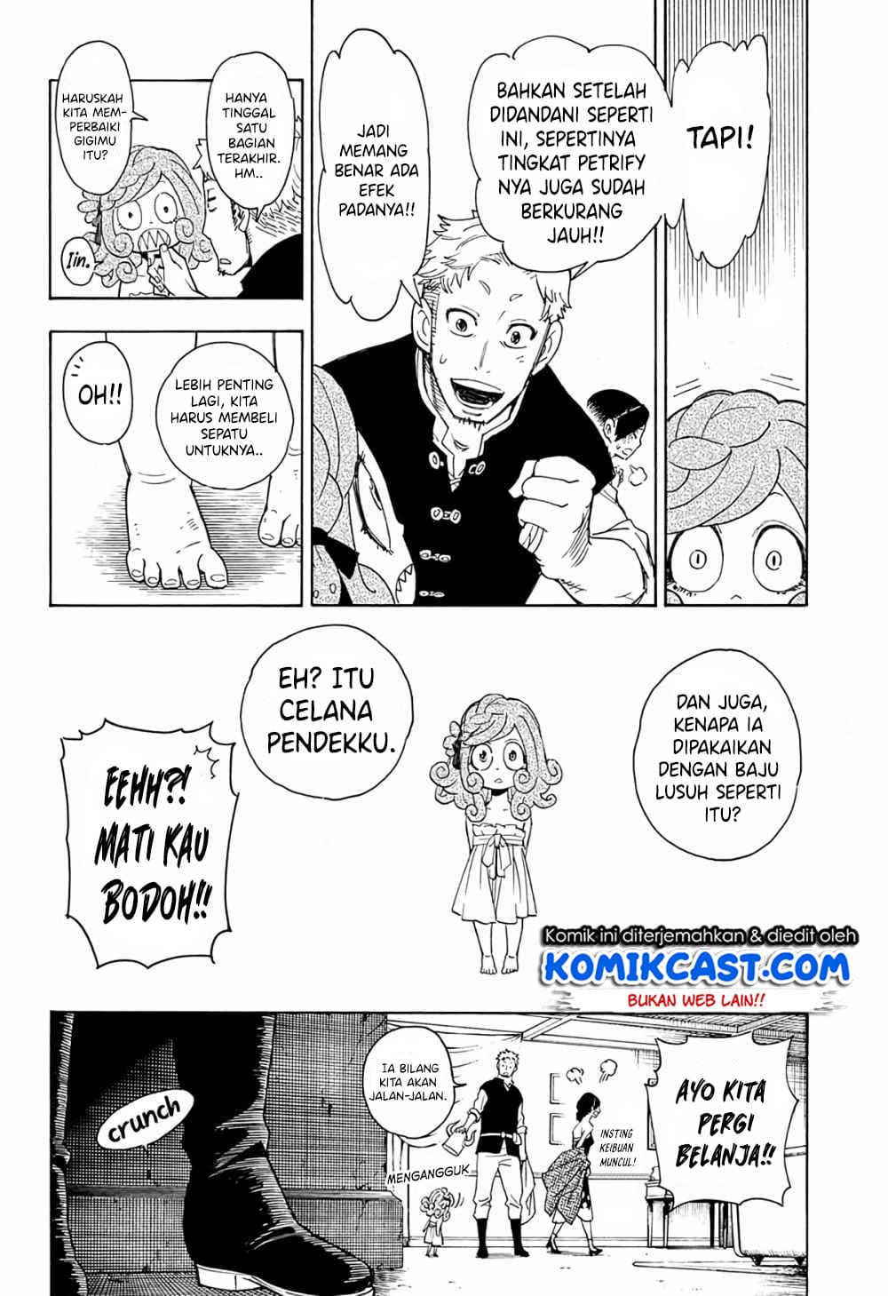 Ishi ni Usubeni, Tetsu ni Hoshi Chapter 00 Bahasa Indonesia