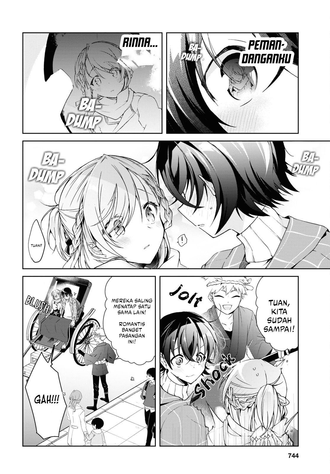Isshiki-san wa Koi wo Shiritai chapter 16