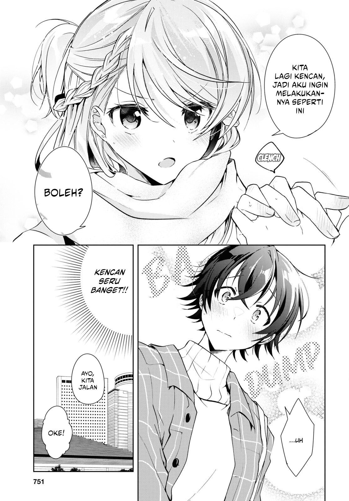 Isshiki-san wa Koi wo Shiritai chapter 16