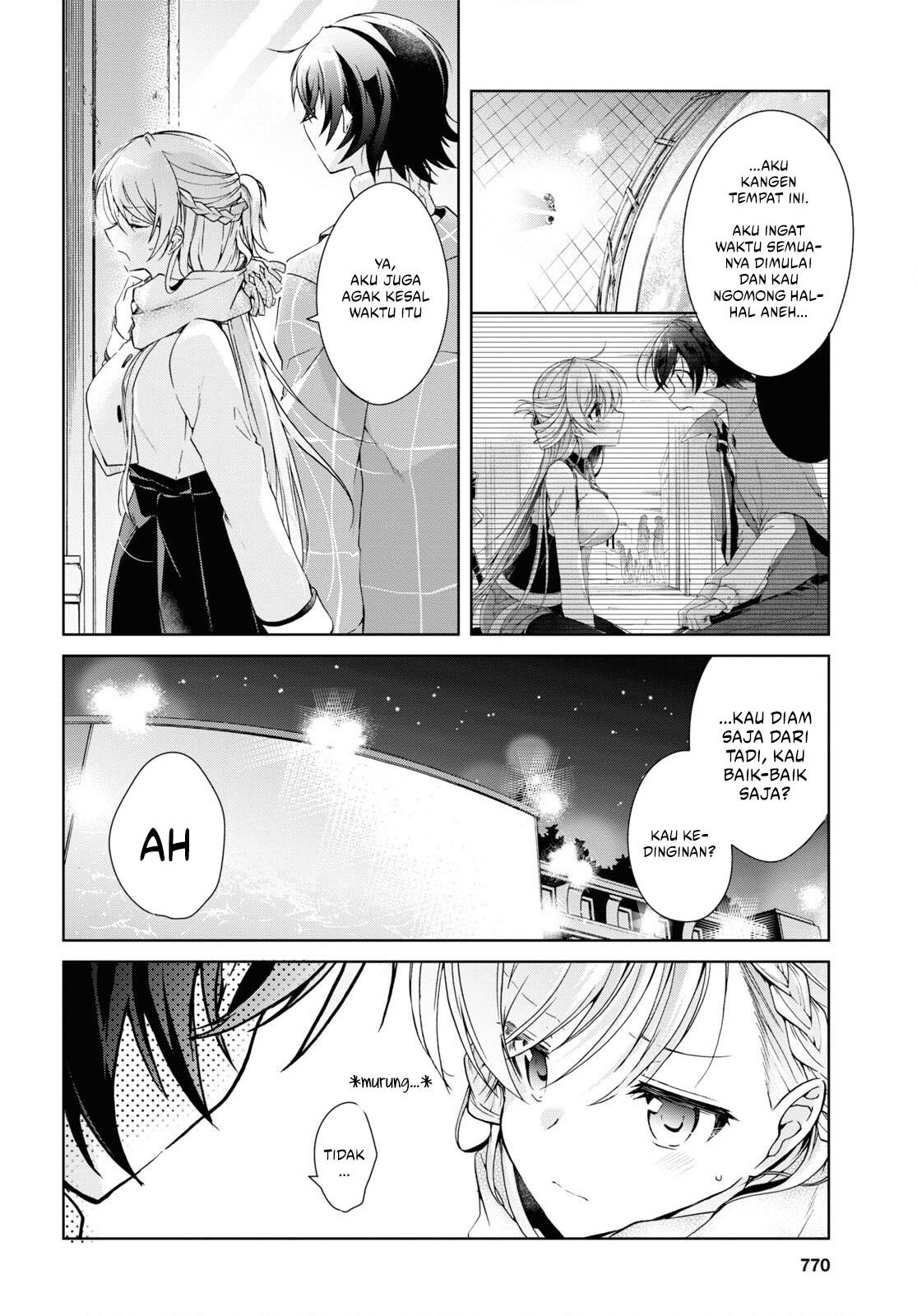 Isshiki-san wa Koi wo Shiritai chapter 16