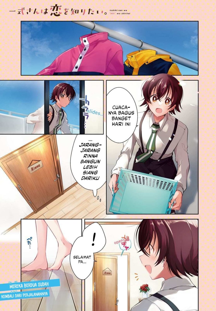 Isshiki-san wa Koi wo Shiritai chapter 21