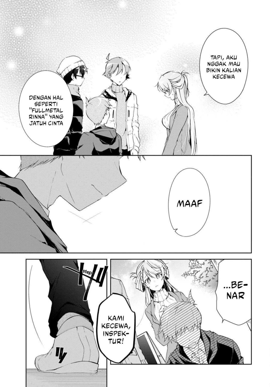 Isshiki-san wa Koi wo Shiritai chapter 24