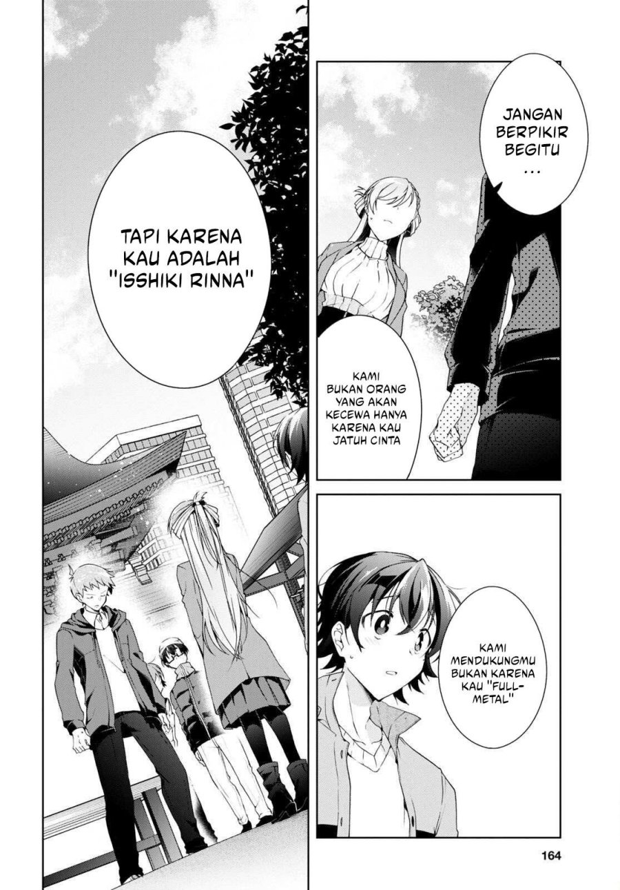 Isshiki-san wa Koi wo Shiritai chapter 24
