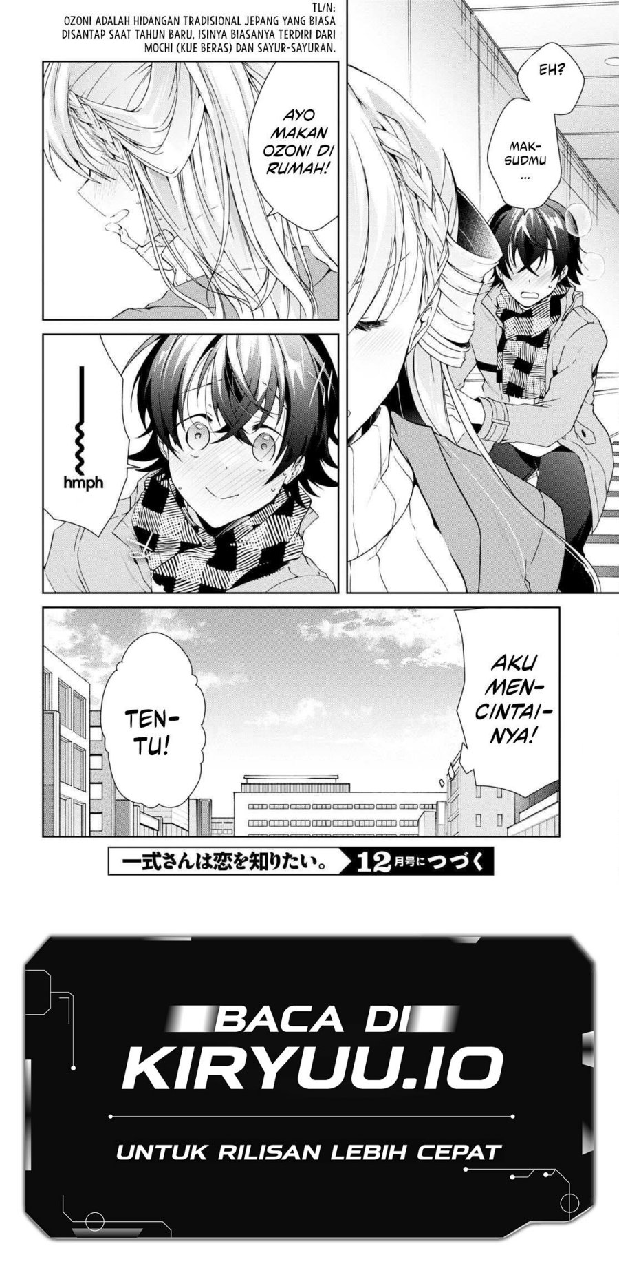 Isshiki-san wa Koi wo Shiritai chapter 24