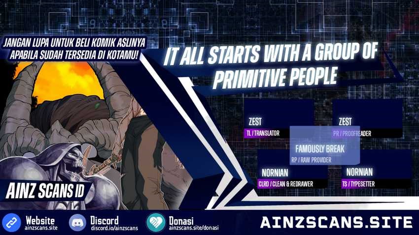 It All Starts With A Group Of Primitive People Chapter 22 Bahasa Indonesia