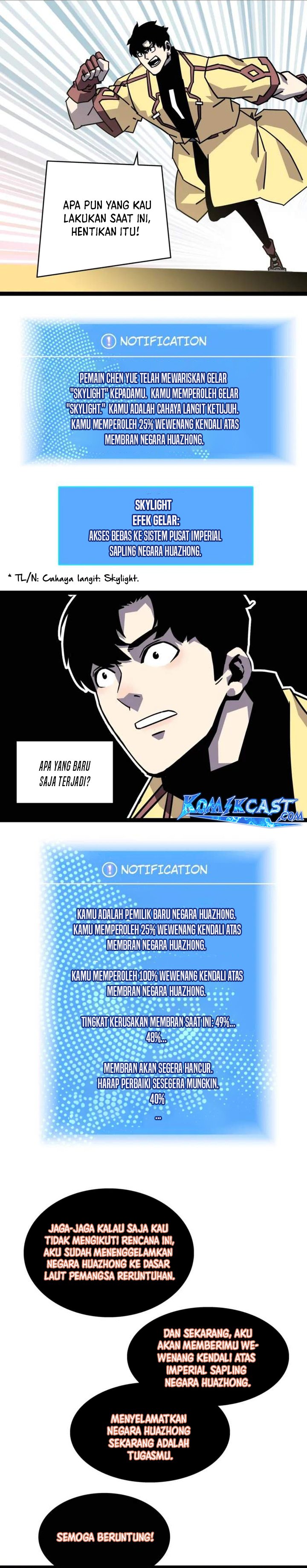 It All Starts with Playing Game Seriously Chapter 188 Bahasa Indonesia