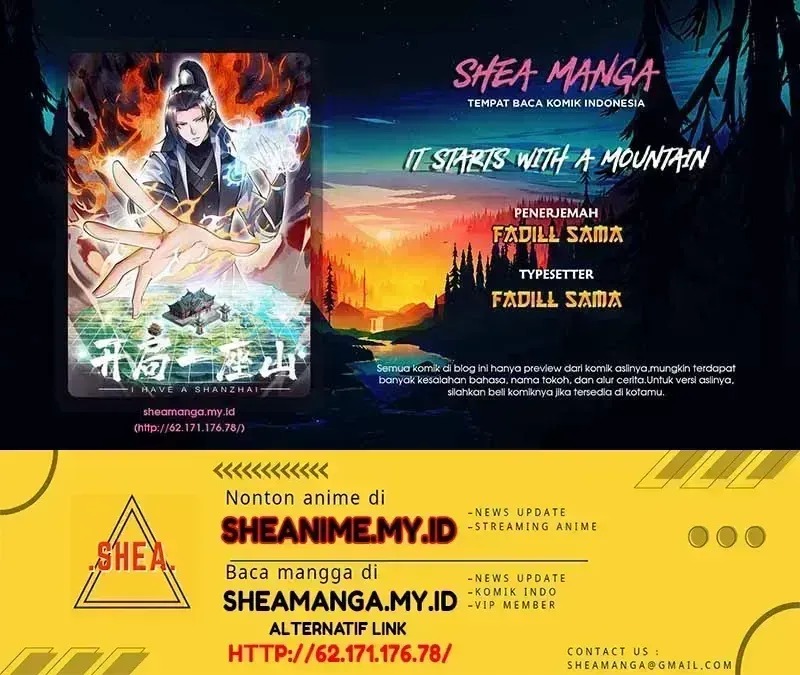 It Starts With A Mountain Chapter 224 Bahasa Indonesia