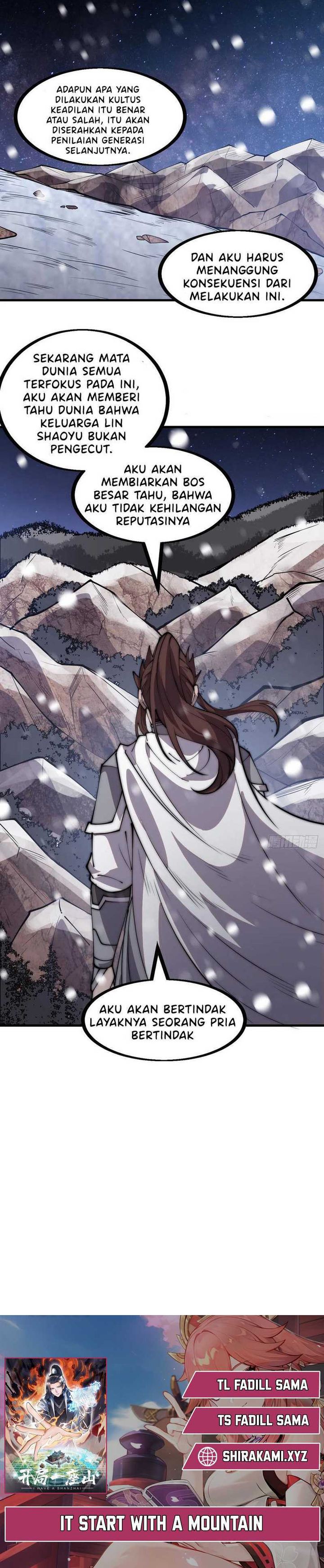 It Starts With A Mountain Chapter 451 Bahasa Indonesia