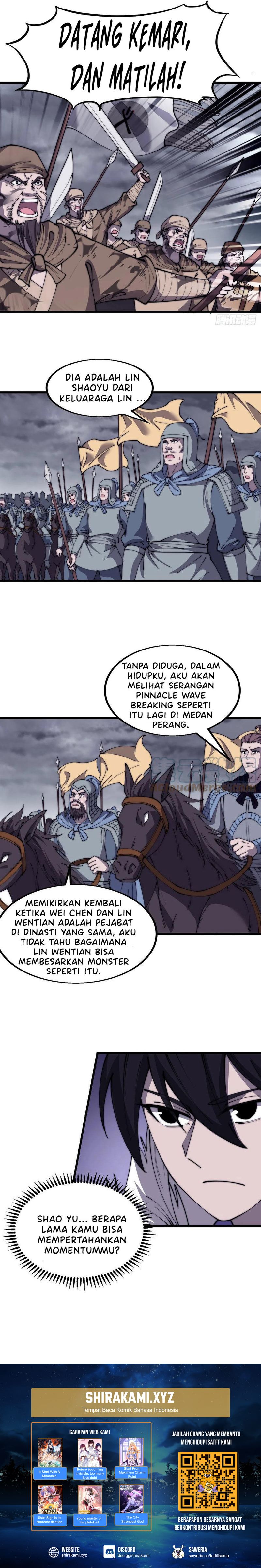 It Starts With A Mountain Chapter 466 Bahasa Indonesia