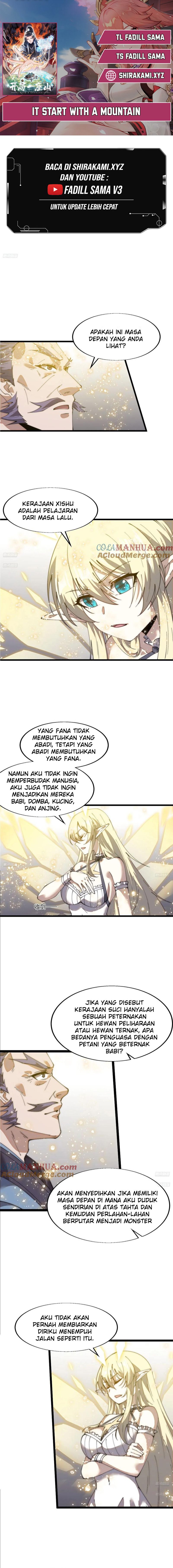 It Starts With A Mountain Chapter 749 Bahasa Indonesia