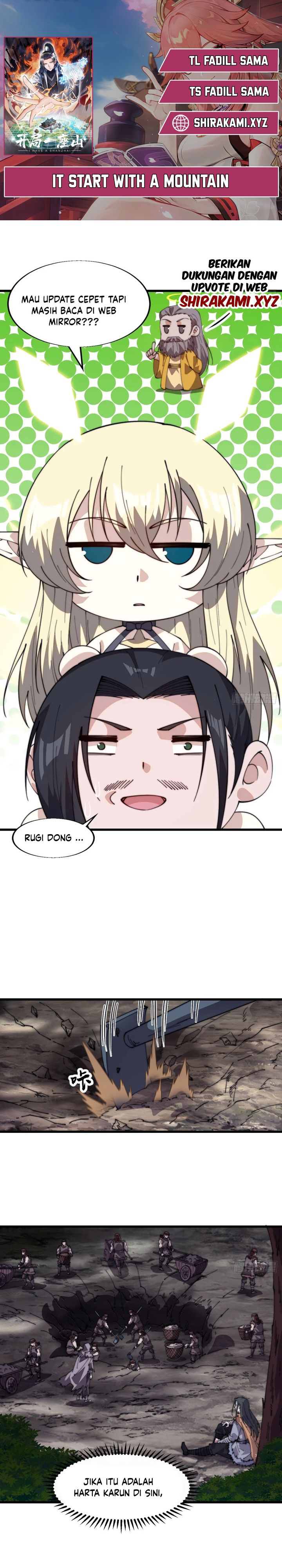 It Starts With A Mountain Chapter 869 Bahasa Indonesia