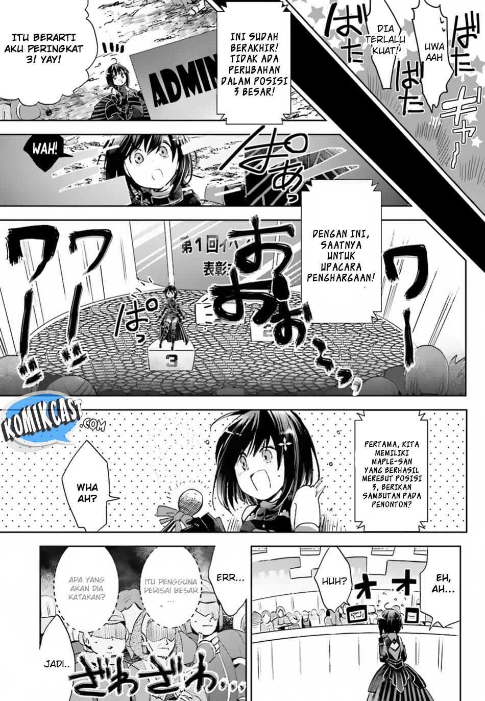Itai no wa Iya nanode Bougyo-Ryoku ni Kyokufuri Shitai to Omoimasu Chapter 04 Bahasa Indonesia