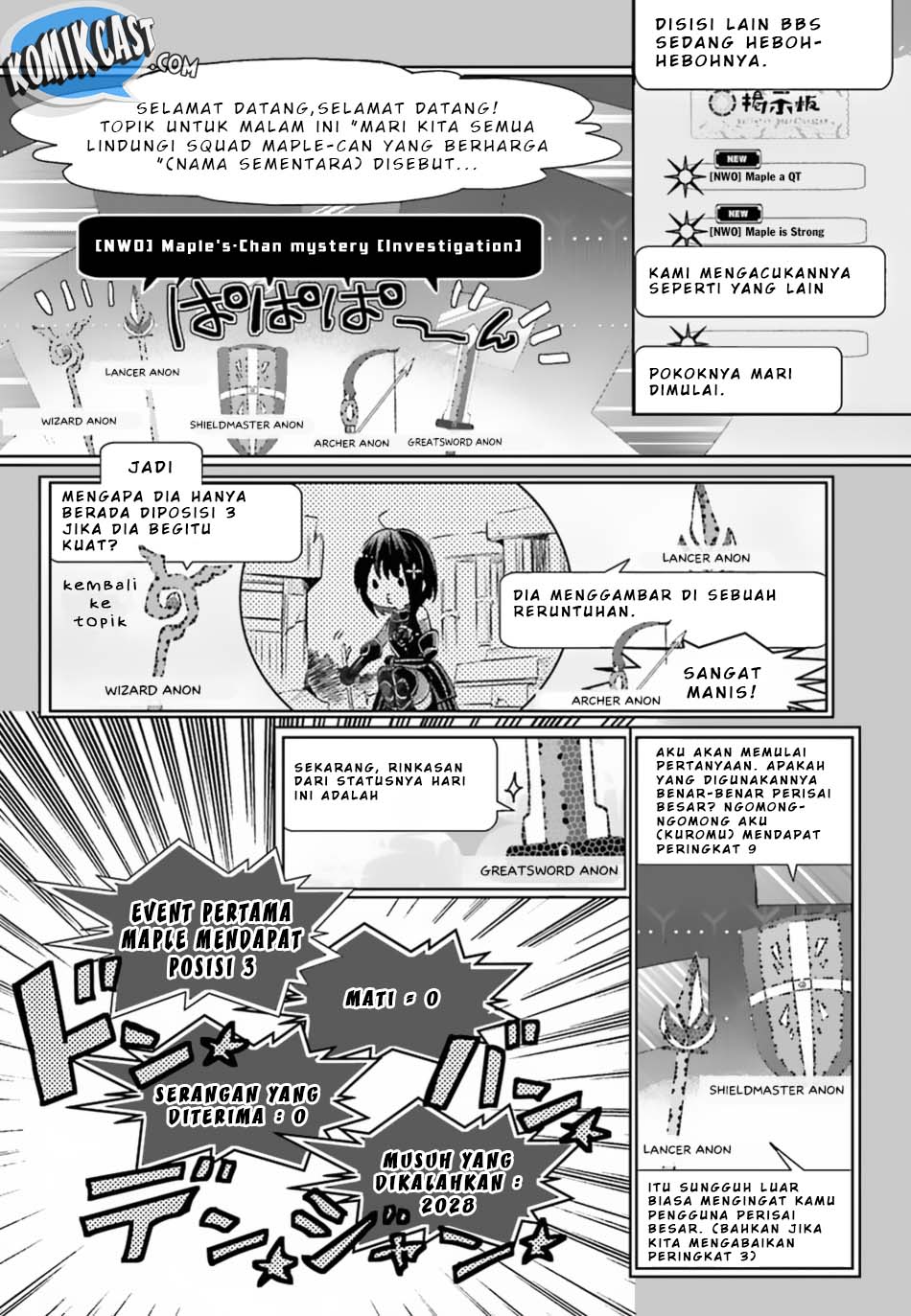 Itai no wa Iya nanode Bougyo-Ryoku ni Kyokufuri Shitai to Omoimasu Chapter 04 Bahasa Indonesia